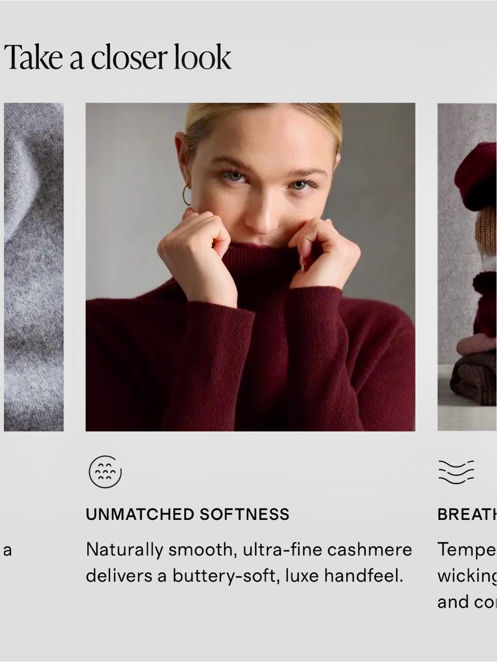 Quince - 100% Mongolian Cashmere - Navy Turtleneck Sweater – Super Soft - Picture 10 of 13